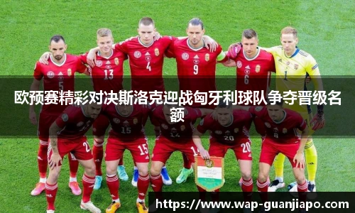欧预赛精彩对决斯洛克迎战匈牙利球队争夺晋级名额